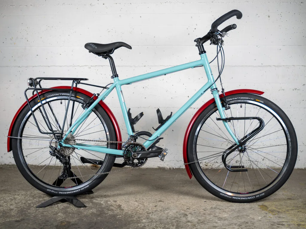 Vélo de voyage à frein sur jante en roues de 26 pouces