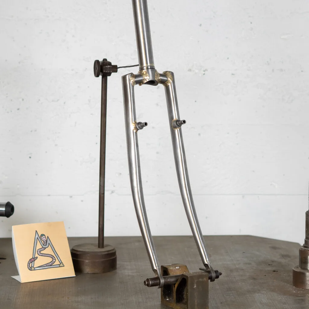 Fourche sur mesure 5 segments pour v-brake