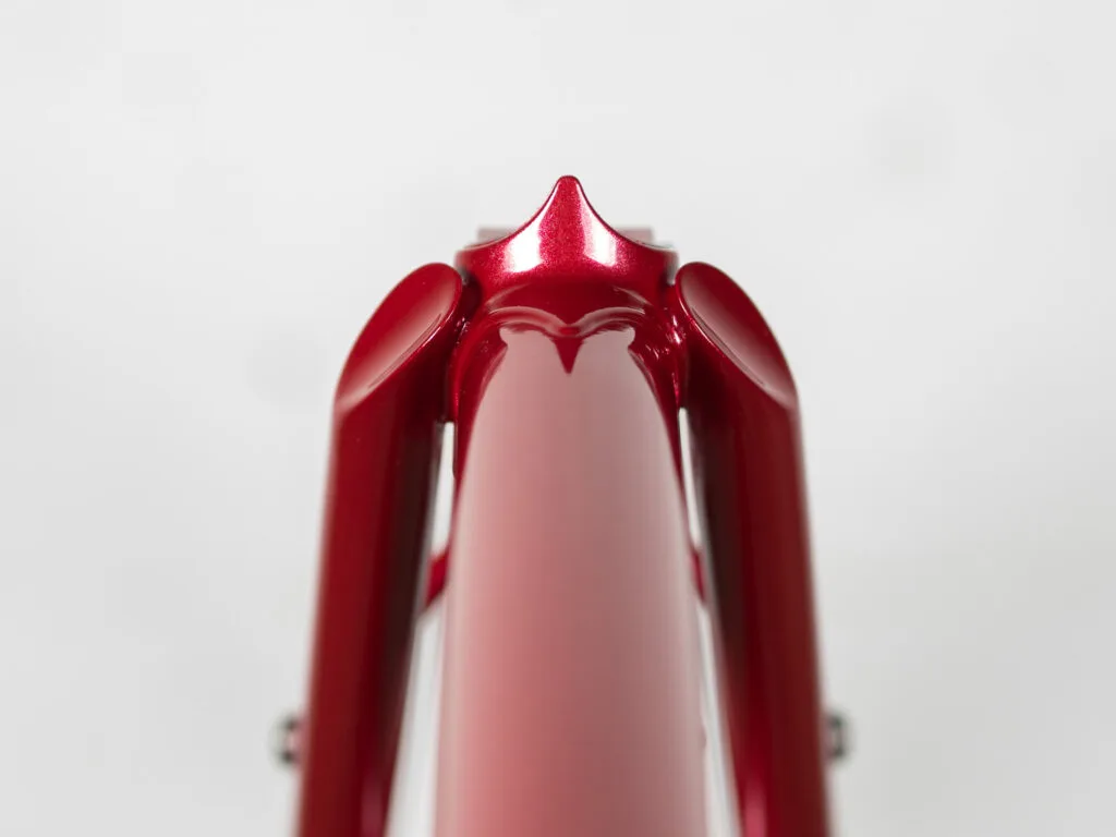 Détail cadre vélo vintage La Belle Époque