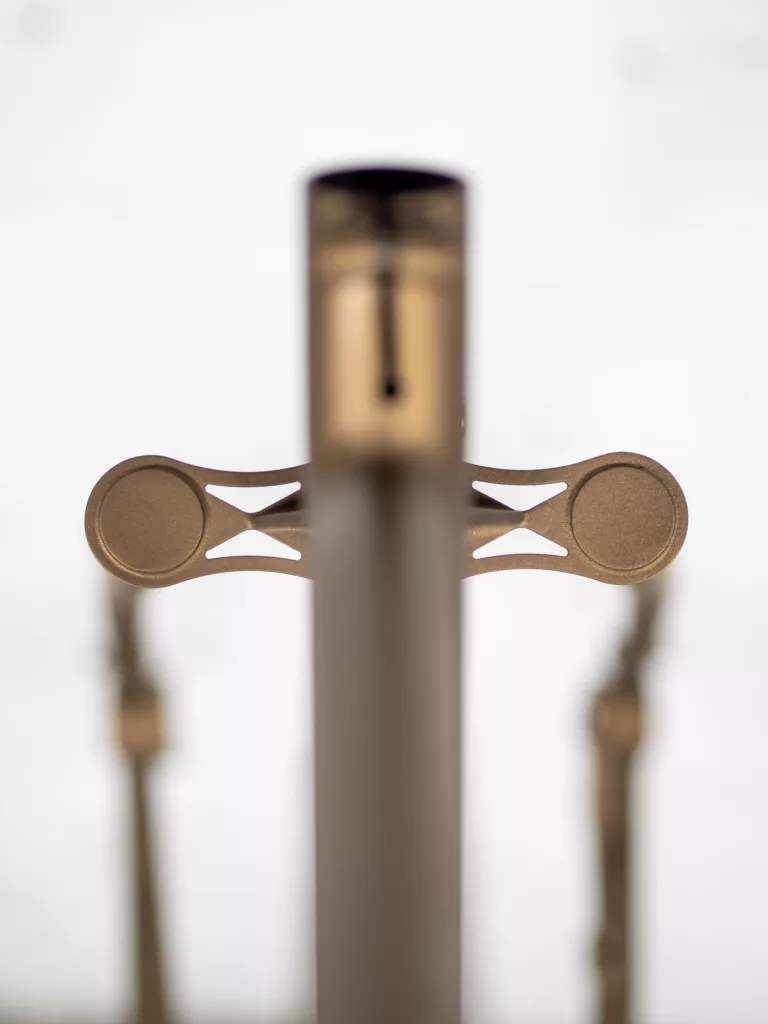 Détail du wishbone arrière